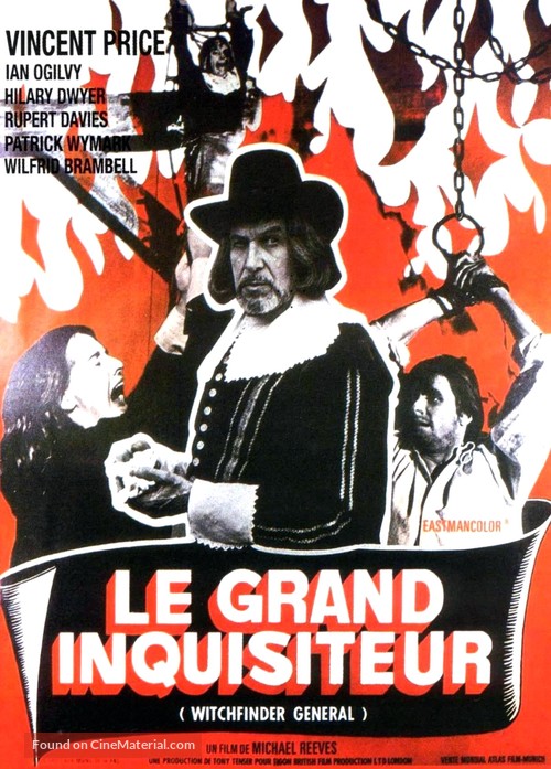 Witchfinder General - French Movie Poster