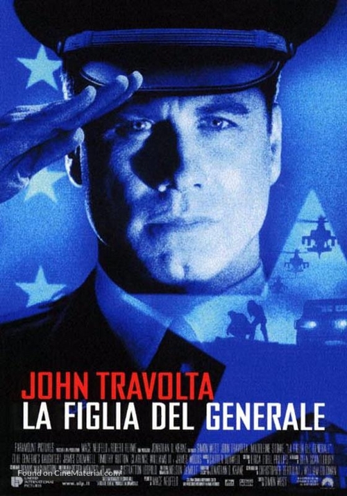 The General&#039;s Daughter - Italian Movie Poster