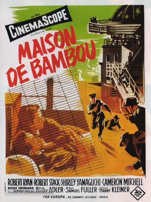 House of Bamboo - French Movie Poster