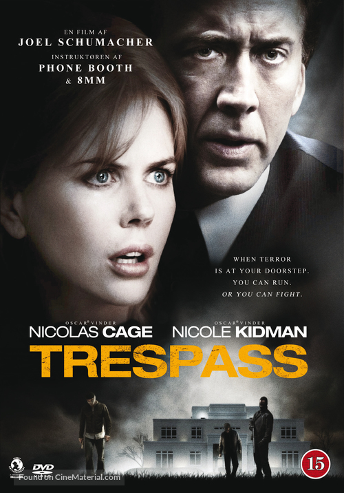 Trespass - Danish DVD movie cover