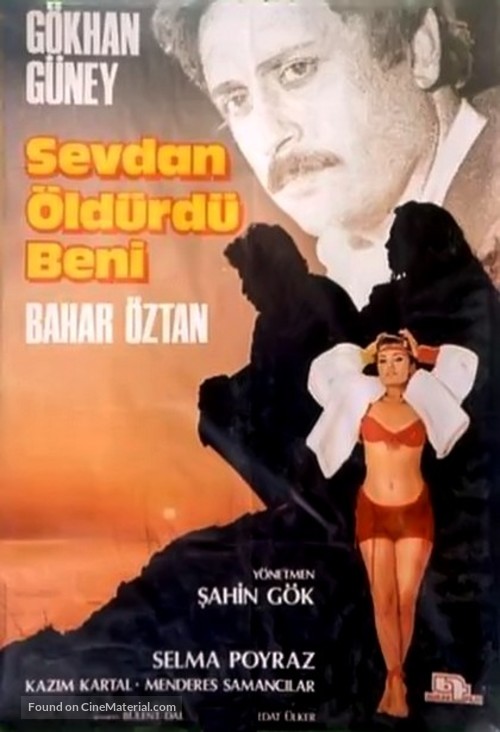 Onu ben &ouml;ld&uuml;rd&uuml;m - Turkish Movie Poster