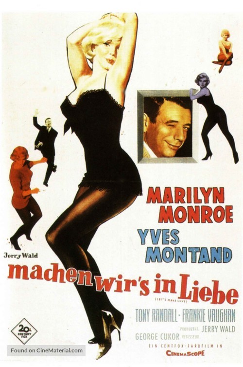 Let&#039;s Make Love - German Movie Poster