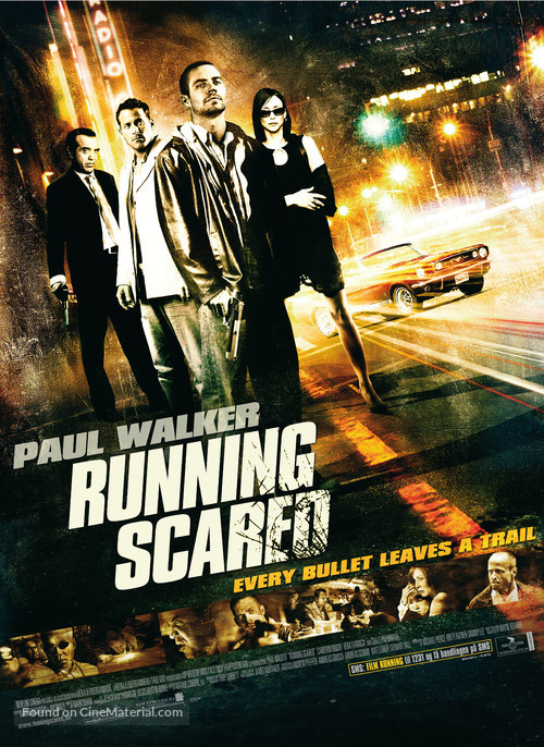 Running Scared - Danish Movie Poster