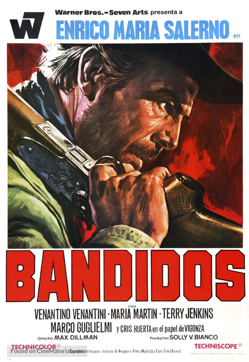 Bandidos - Spanish Movie Poster