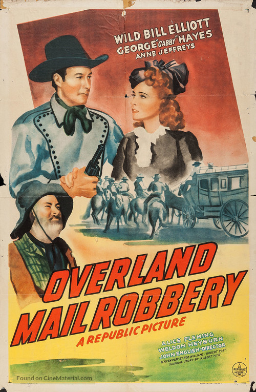 Overland Mail Robbery - Movie Poster