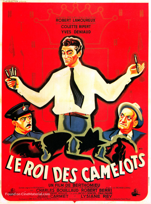 Le roi des camelots - French Movie Poster