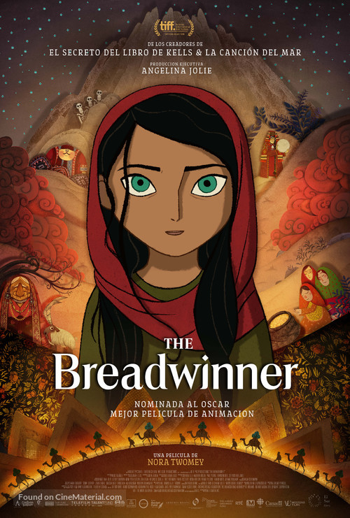 The Breadwinner - Spanish Movie Poster