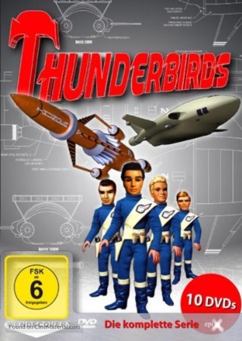 &quot;Thunderbirds&quot; - German DVD movie cover