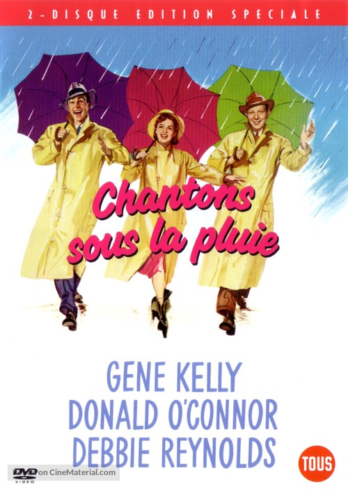 Singin&#039; in the Rain - Belgian DVD movie cover