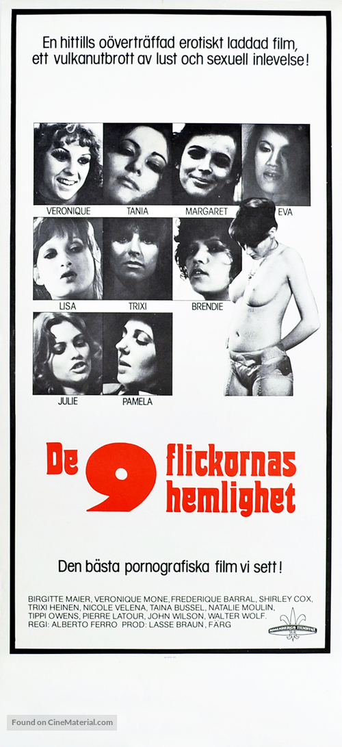 Sensations - Swedish Movie Poster