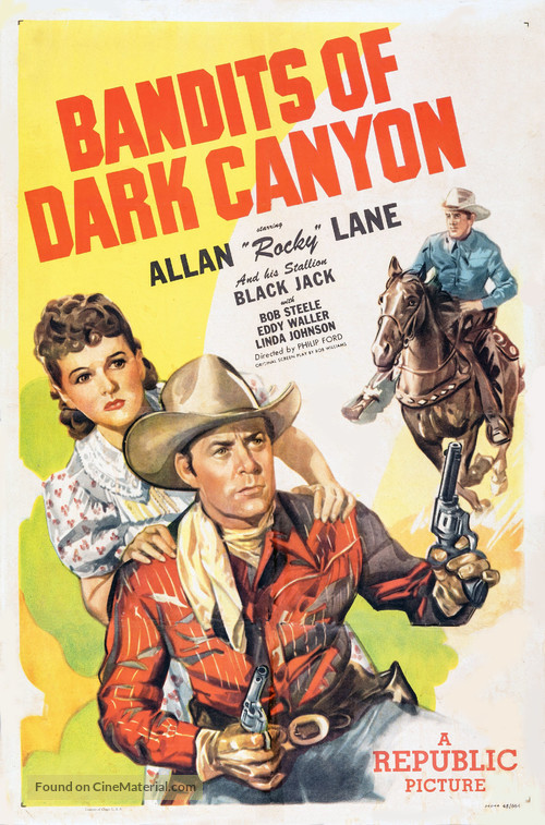 Bandits of Dark Canyon - Movie Poster