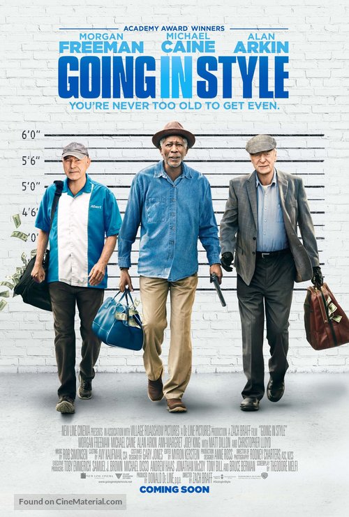 Going in Style - British Movie Poster
