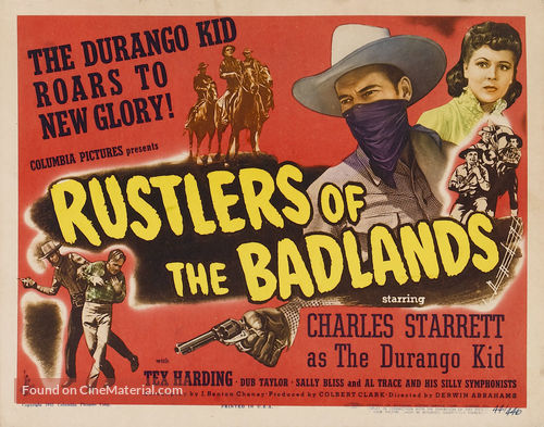 Rustlers of the Badlands - Movie Poster