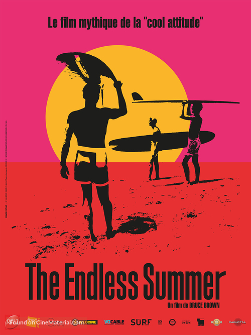 The Endless Summer - French Movie Poster