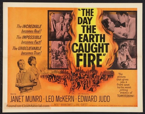 The Day the Earth Caught Fire - Movie Poster