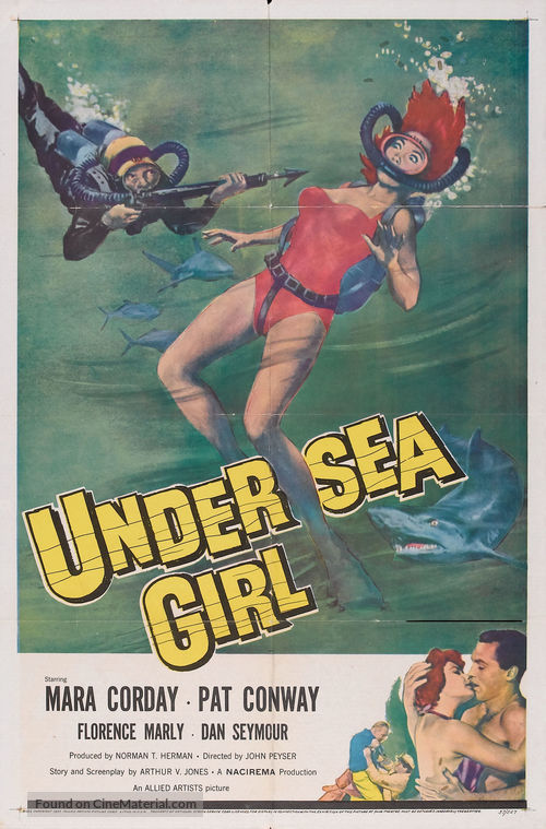 Undersea Girl - Movie Poster