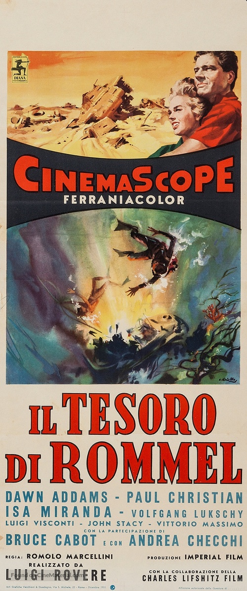 Il tesoro di Rommel - Italian Movie Poster