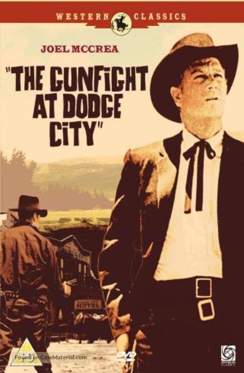 The Gunfight at Dodge City - British Movie Cover
