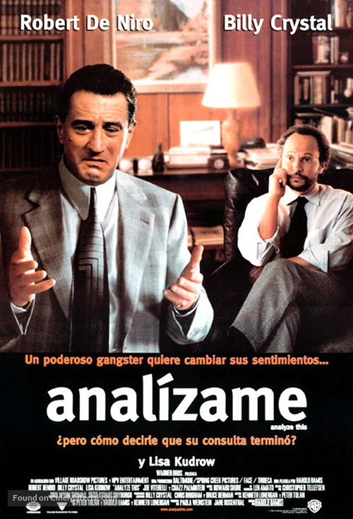 Analyze This - Mexican Movie Poster