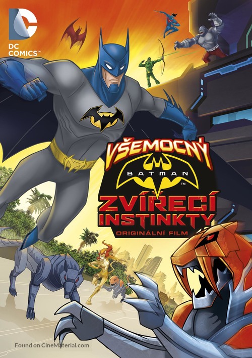 Batman Unlimited: Animal Instincts - Czech DVD movie cover