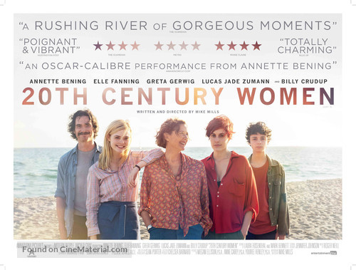 20th Century Women - British Movie Poster