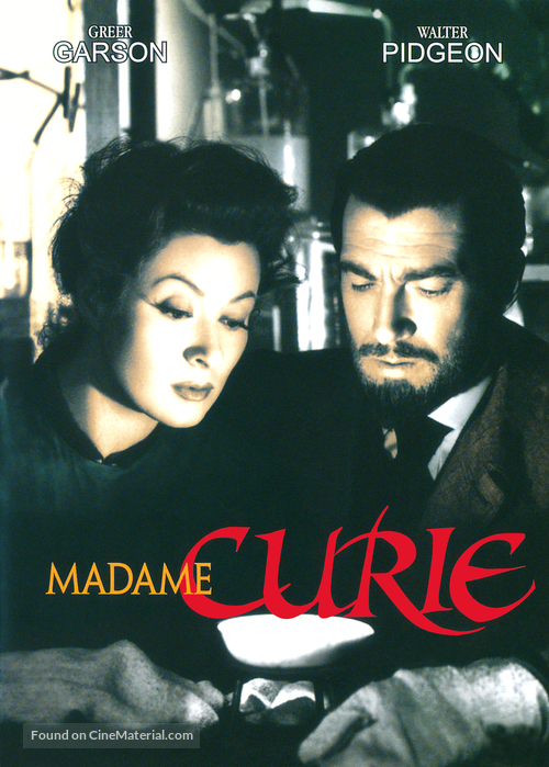 Madame Curie - DVD movie cover