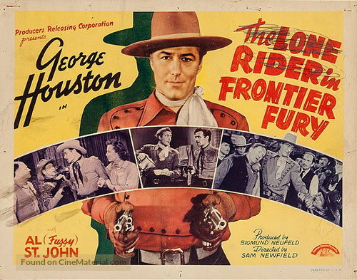 The Lone Rider in Frontier Fury - Movie Poster