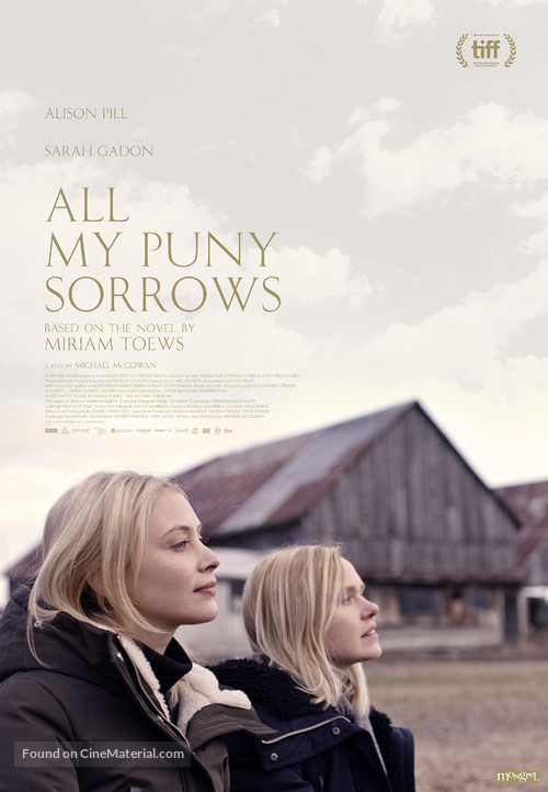 All My Puny Sorrows - Canadian Movie Poster