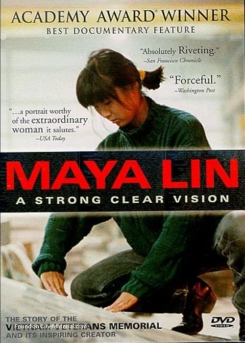 Maya Lin: A Strong Clear Vision - DVD movie cover