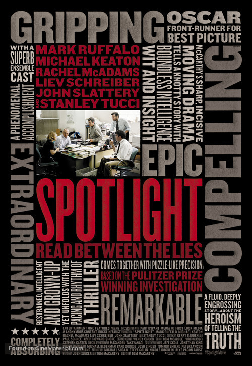 Spotlight - Australian Movie Poster