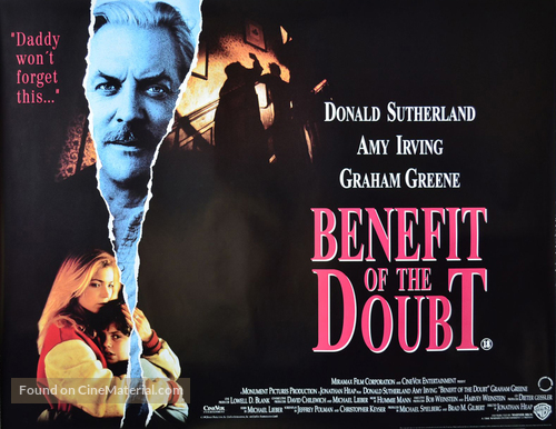 Benefit of the Doubt - Movie Poster