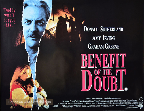Benefit of the Doubt - Movie Poster