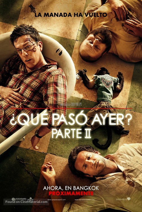The Hangover Part II - Mexican Movie Poster