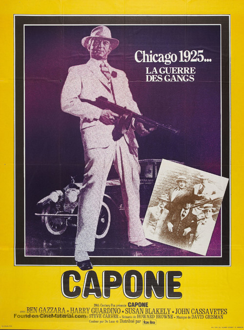 Capone - French Movie Poster