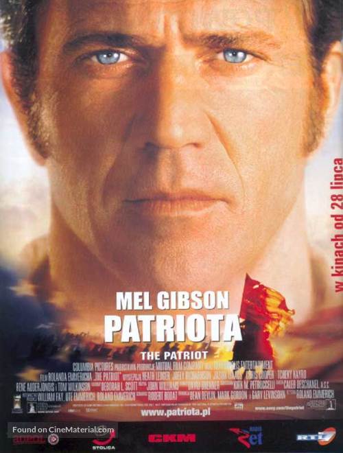 The Patriot - Polish Advance movie poster