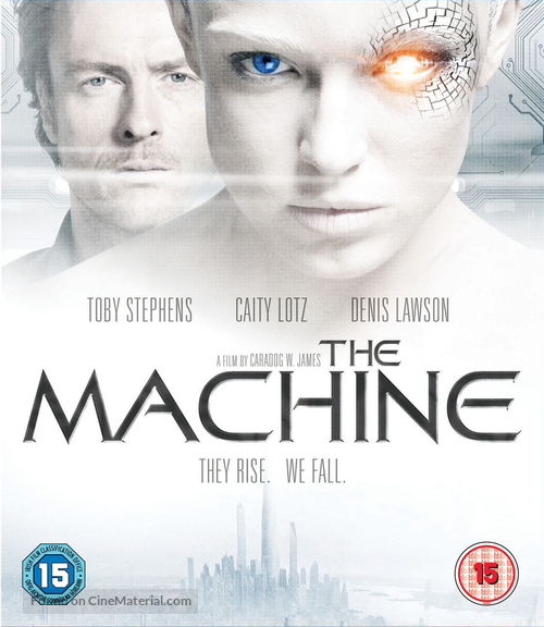 The Machine - British Blu-Ray movie cover