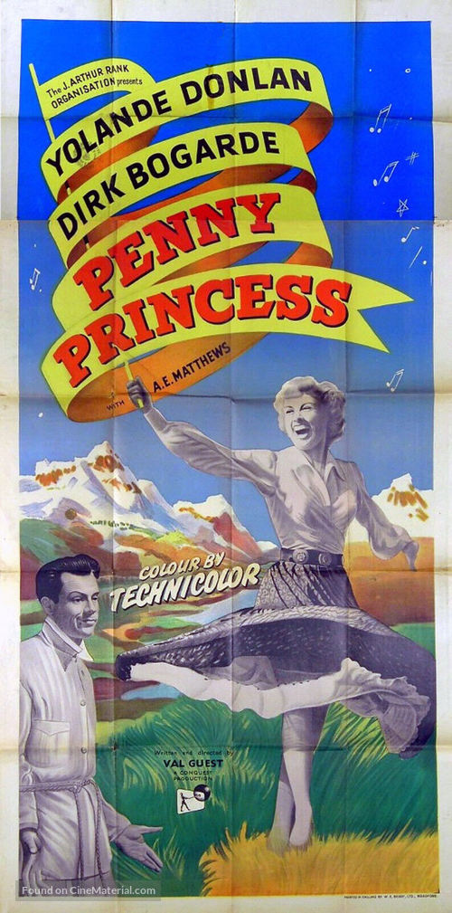 Penny Princess - British Movie Poster