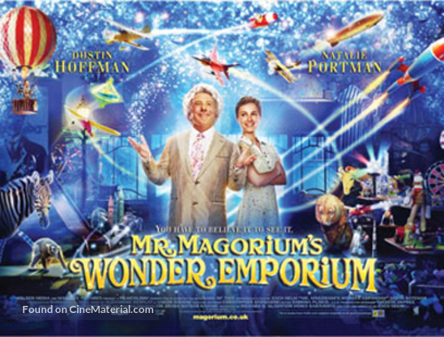 Mr. Magorium&#039;s Wonder Emporium - British Movie Poster