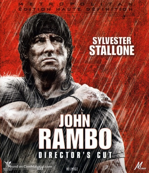 Rambo - French Blu-Ray movie cover