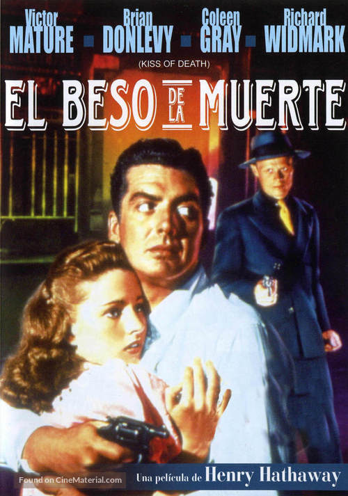 Kiss of Death - Spanish DVD movie cover