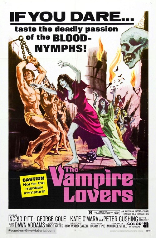 The Vampire Lovers - Movie Poster