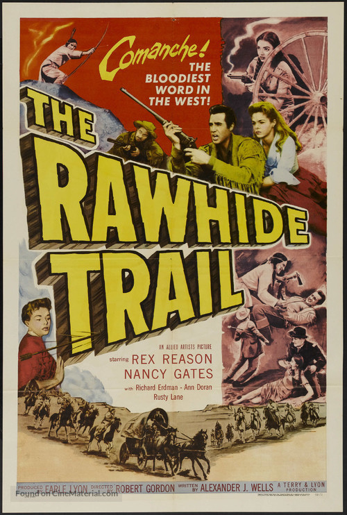 The Rawhide Trail - Movie Poster