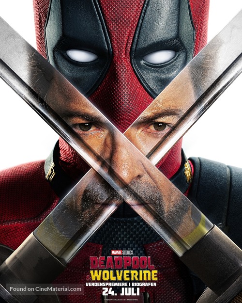 Deadpool &amp; Wolverine - Danish Movie Poster