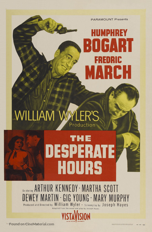 The Desperate Hours - Theatrical movie poster