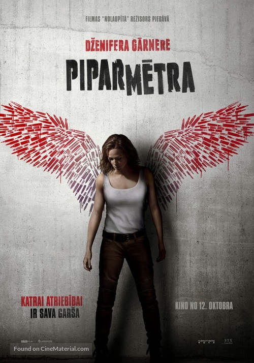 Peppermint - Latvian Movie Poster