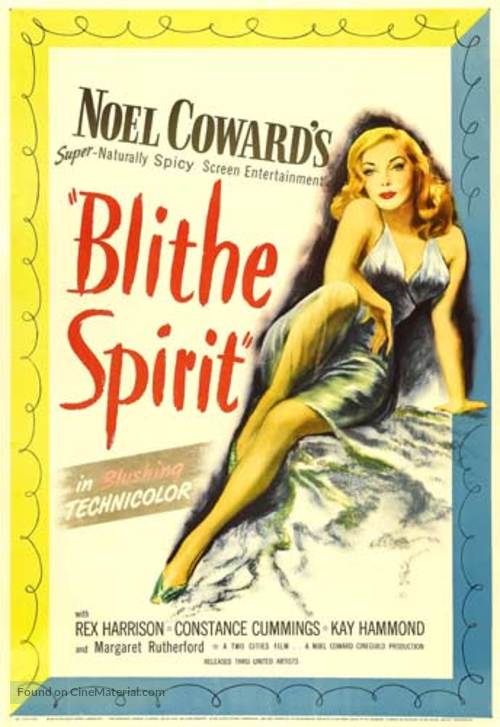 Blithe Spirit - Movie Poster