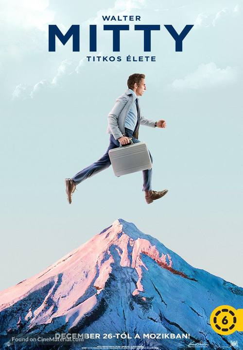 The Secret Life of Walter Mitty - Hungarian Movie Poster
