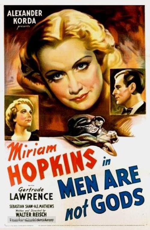 Men Are Not Gods - Movie Poster