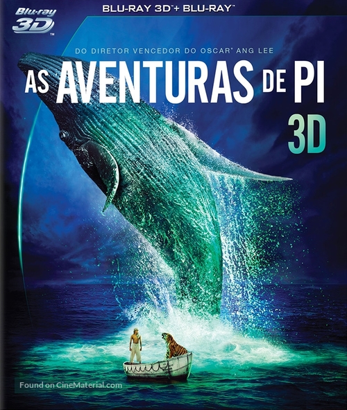 Life of Pi - Brazilian Blu-Ray movie cover