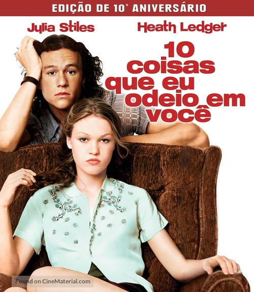 10 Things I Hate About You - Brazilian Movie Cover